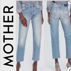 MOTHER Denim The Tomcat Ankle in Gospel Grace, Size 26